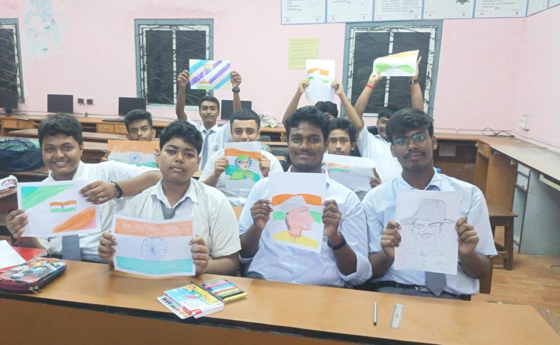 Har Ghar Tiranga, Jodhpur Park Boys High School