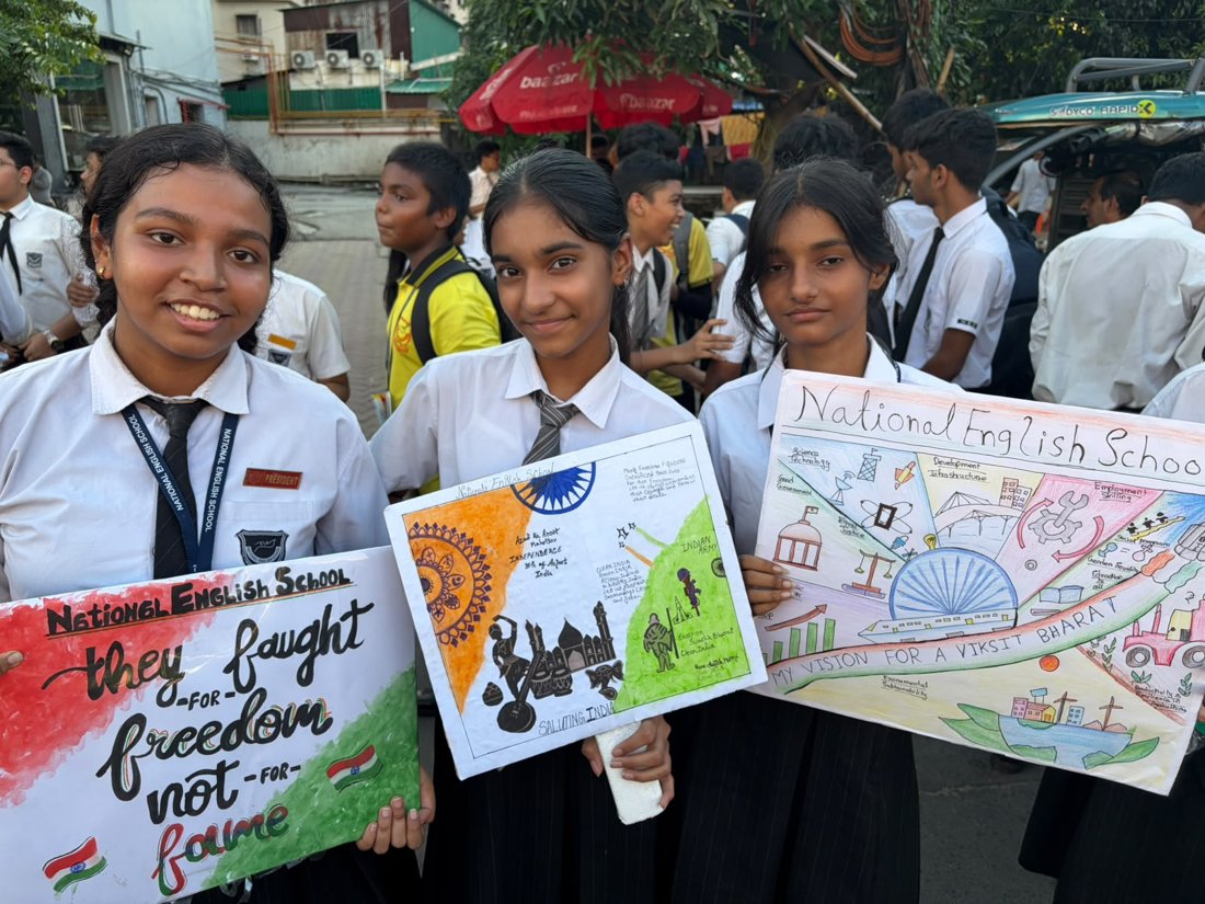 Har Ghar Tiranga, National English School