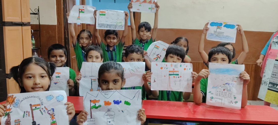 Har Ghar Tiranga, Little Stars High School